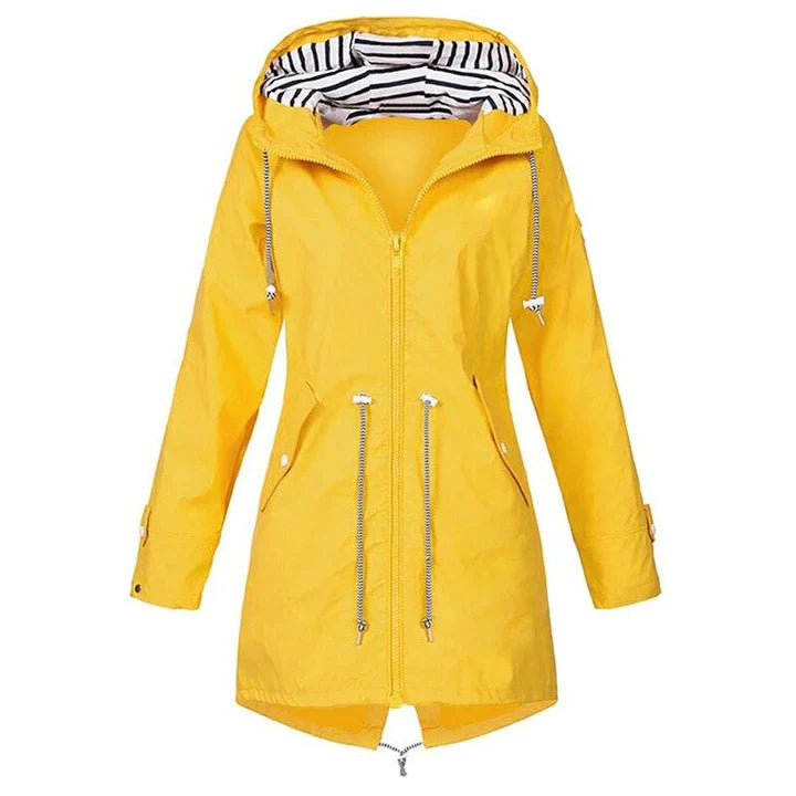 Jacke Damen | Winddichte Regenjacke Mit Kapuze Für Freizeitaktivitäten