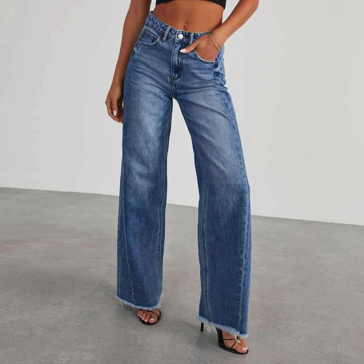 Jeans Damen | Weitbein-Jeans für Freizeit und City-Looks