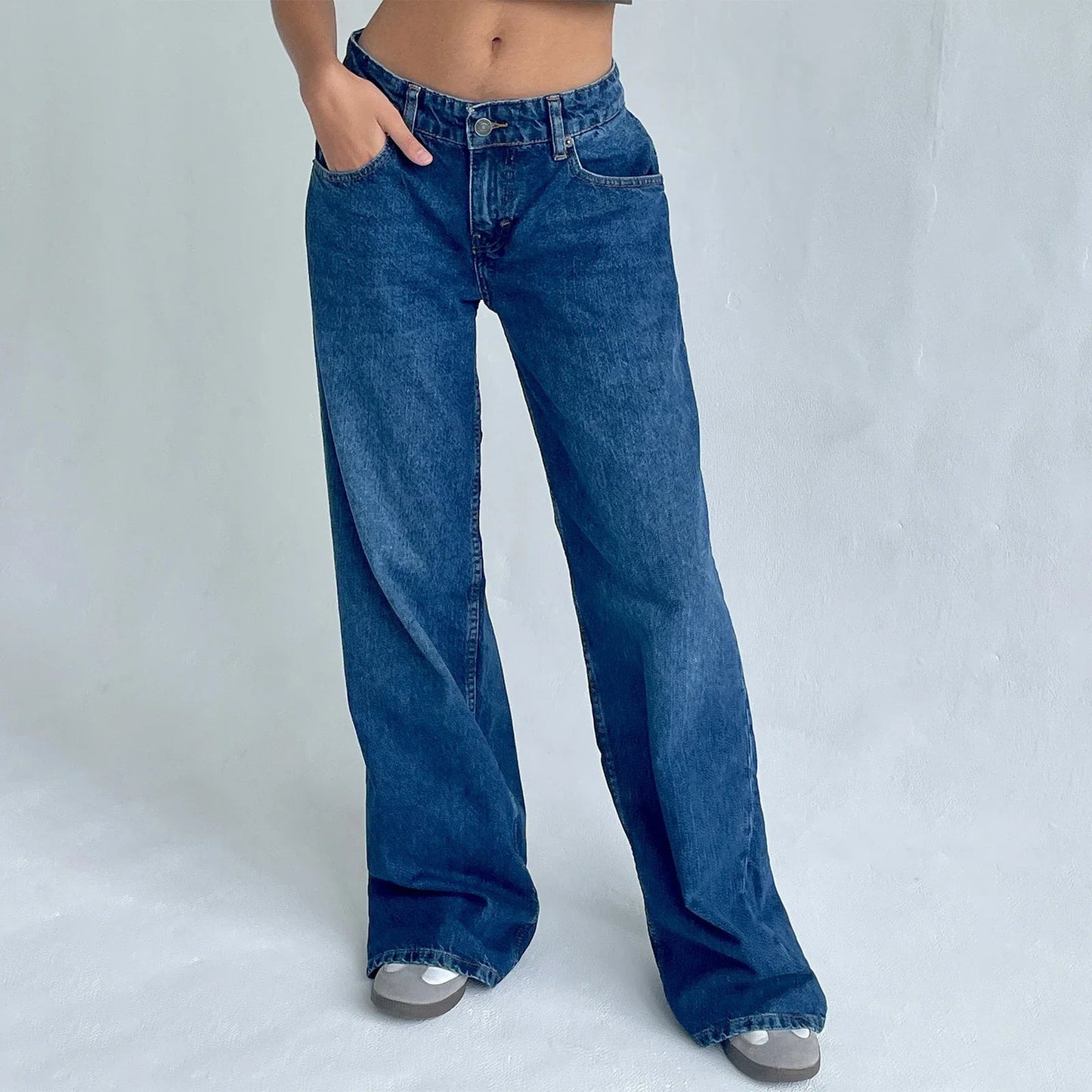 Jeans Damen | Weitbein-Jeans für Freizeit und Streetwear