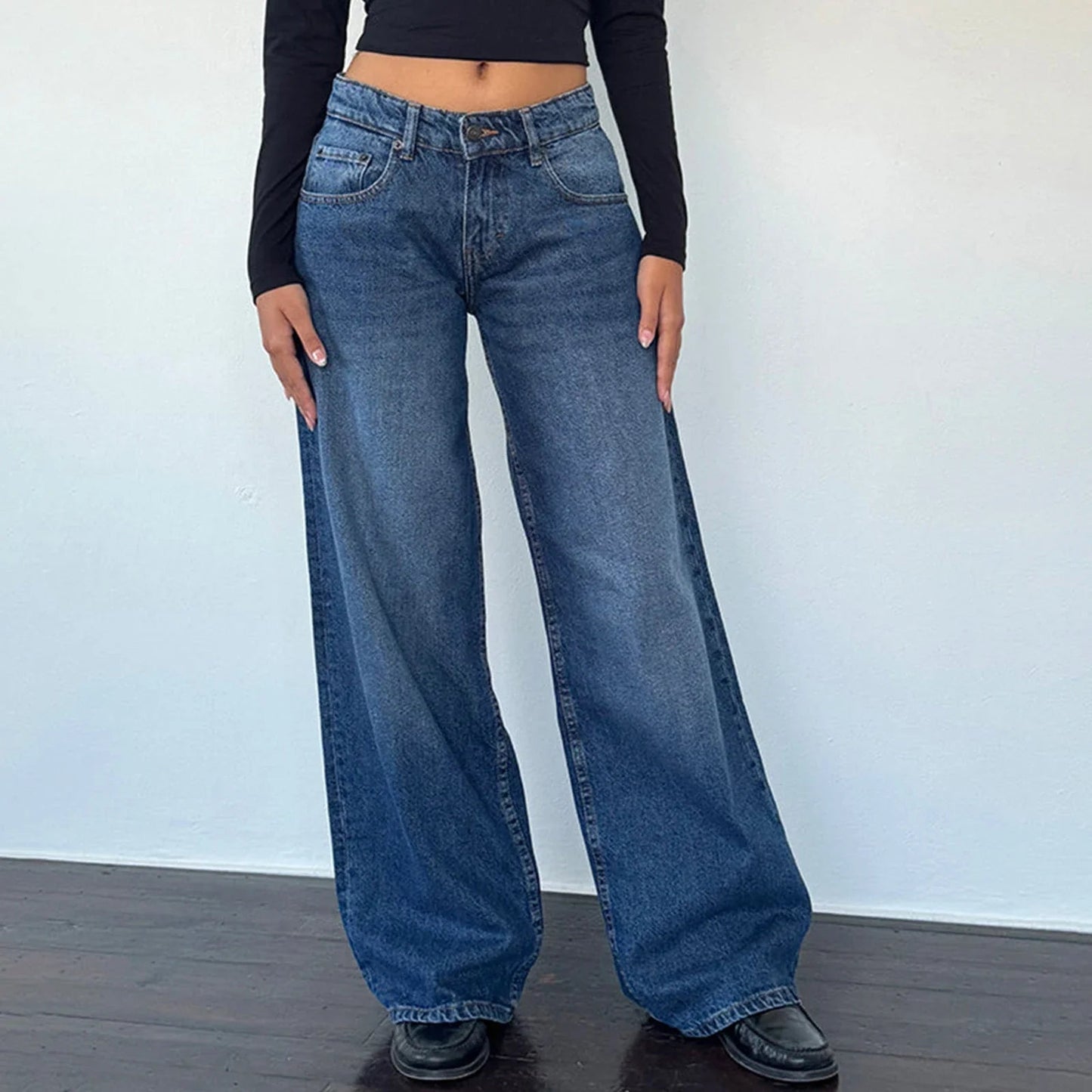 Jeans Damen | Weitbein-Jeans für Freizeit und Streetwear
