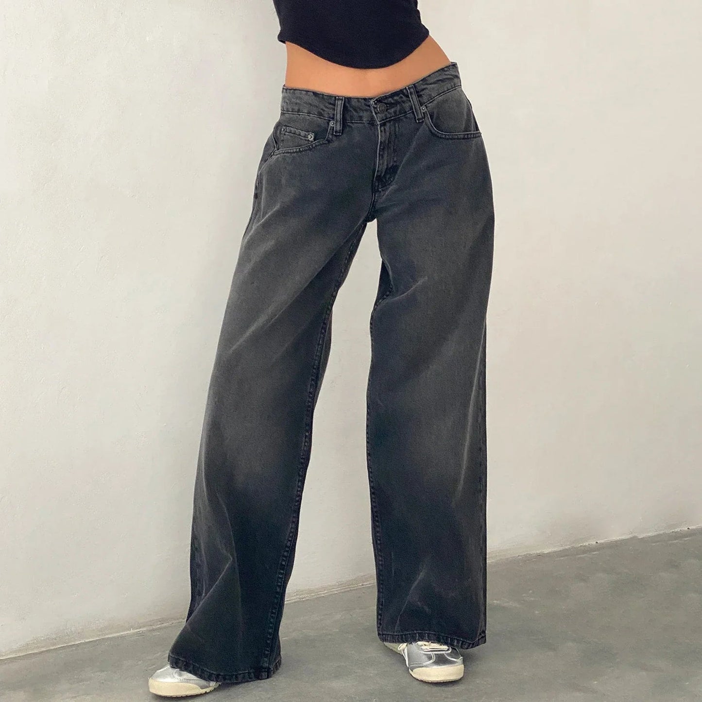 Jeans Damen | Weitbein-Jeans für Freizeit und Streetwear