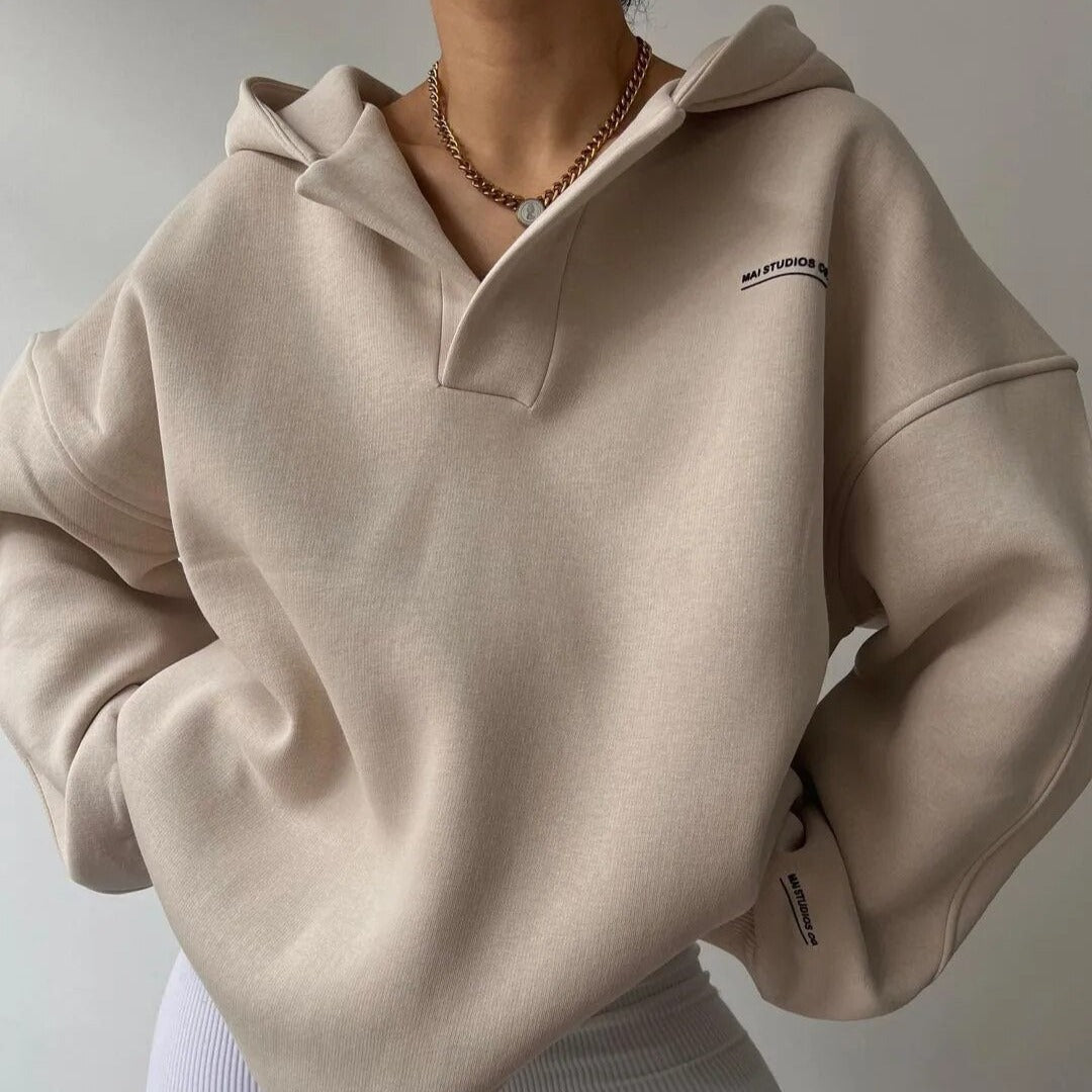Kapuzenpullover Damen | Übergroß Hoodie für Freizeit und Alltag