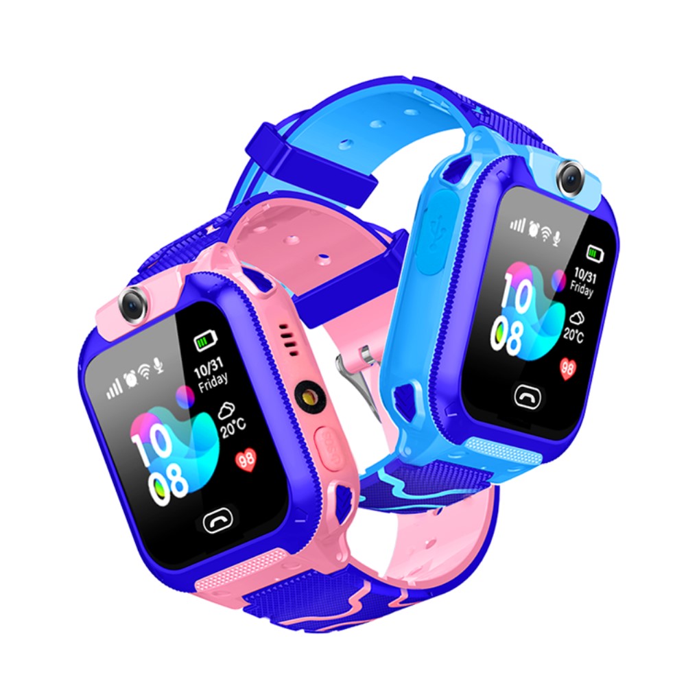 Kinder Smartwatch mit GPS-Tracking, wasserdicht, SOS-Funktion und Voice-Chat – Ideal für Kinder Sicherheit und Kommunikation