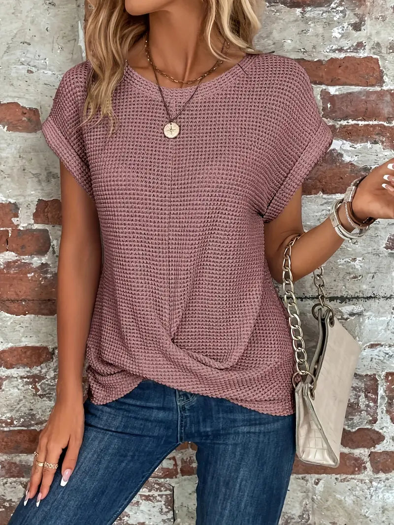 Kurzarm-T-Shirt | Oberteile Damen für Sommer und Freizeit