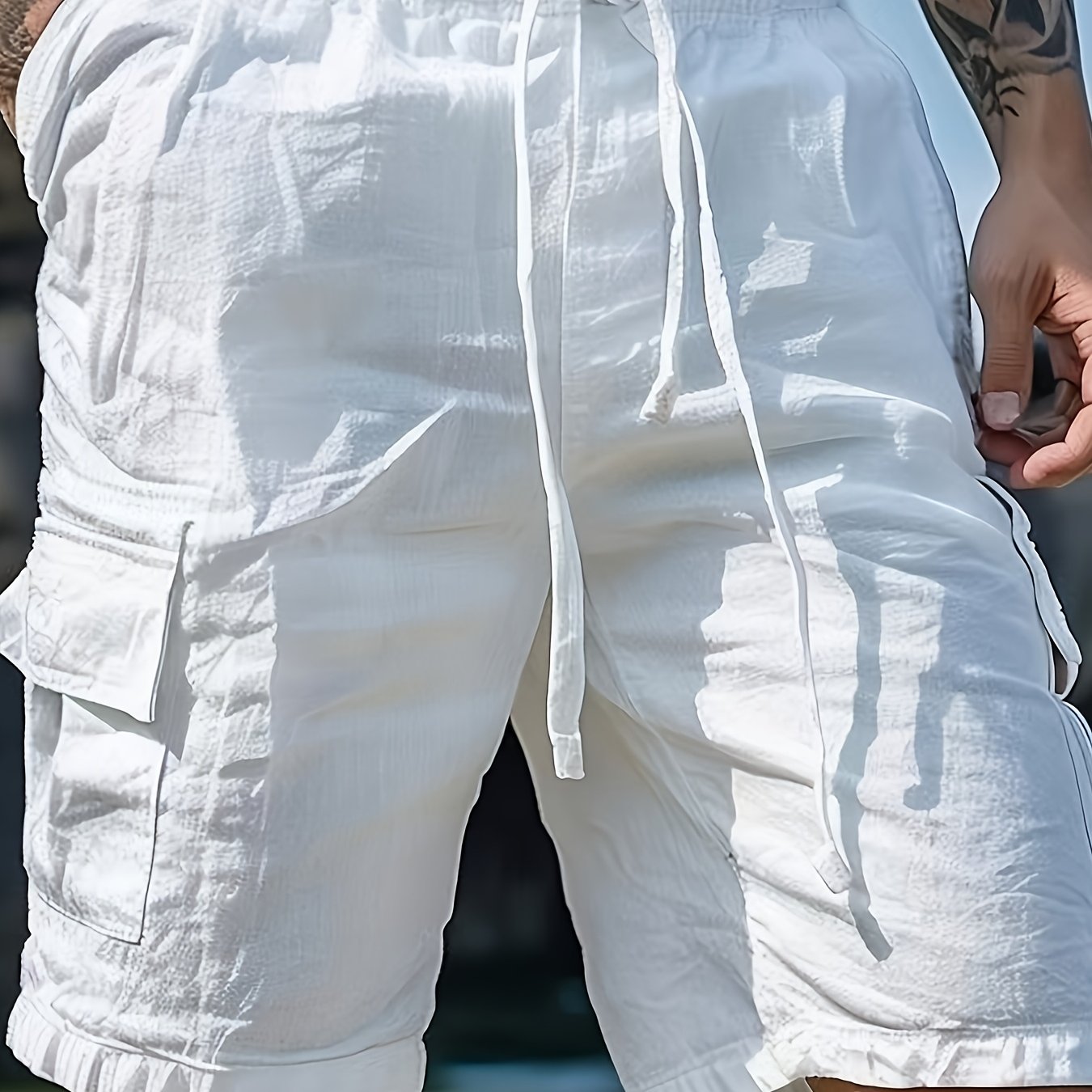 Kurze Hosen Herren | Shorts Für Herren Sommerbekleidung Mit Elastischem Bund