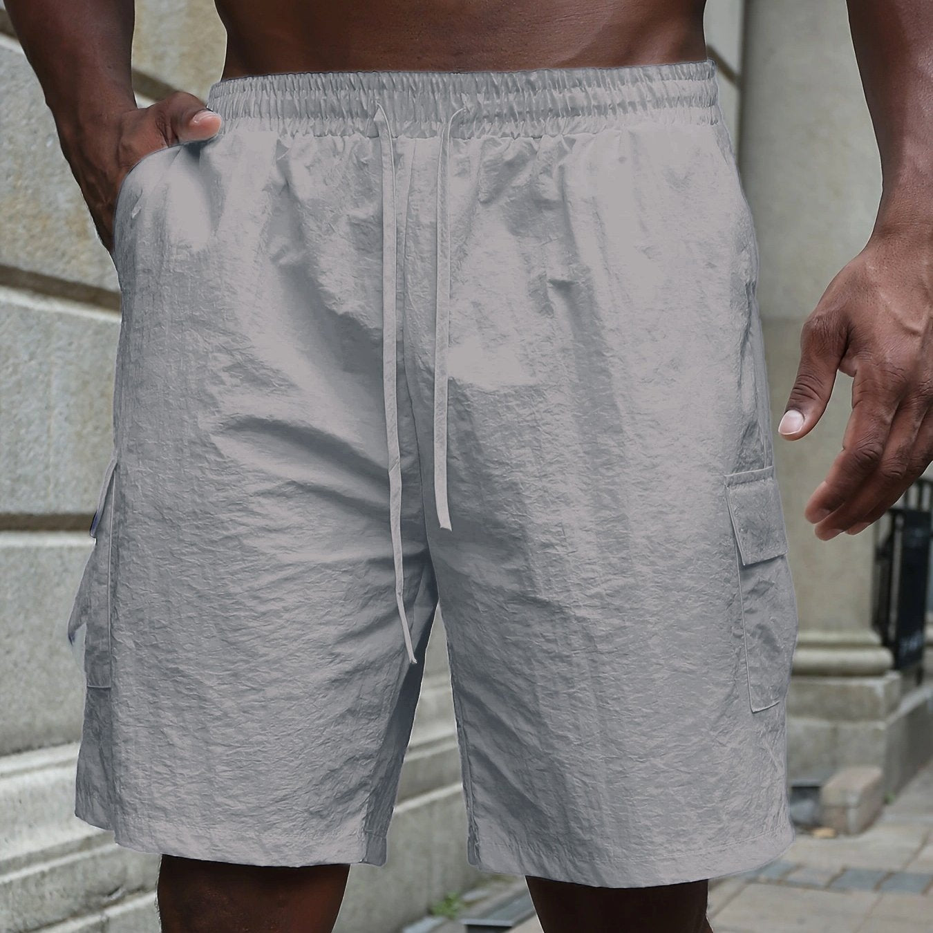 Kurze Hosen Herren | Shorts Für Herren Sommerbekleidung Mit Elastischem Bund