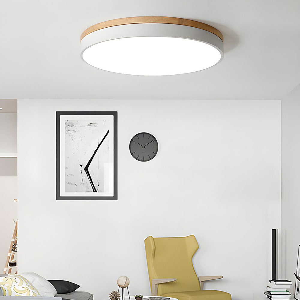 LED Deckenlampe | Deckenleuchte Wohnzimmer für moderne Wohnräume, energieeffizient, verstellbare Helligkeit
