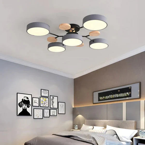 LED Deckenleuchte | Deckenlampe Wohnzimmer im Skandinavischen Design