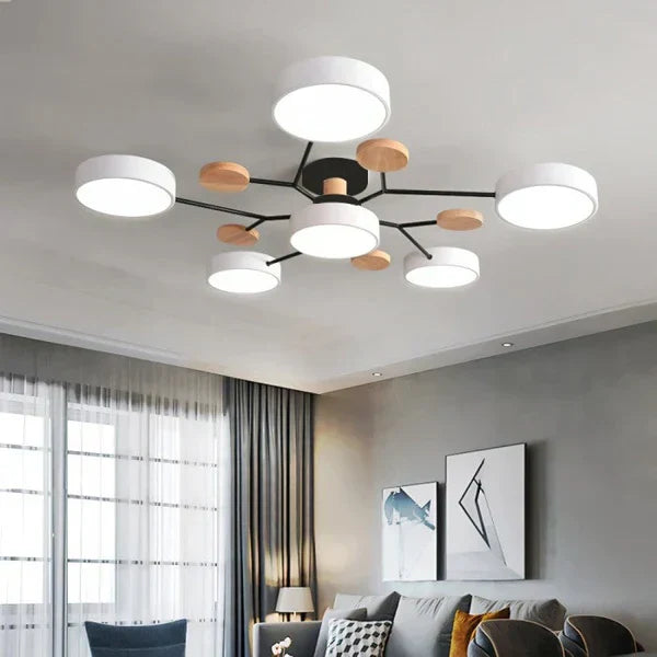 LED Deckenleuchte | Deckenlampe Wohnzimmer im Skandinavischen Design