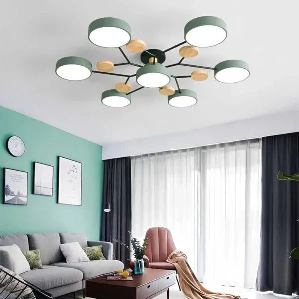 LED Deckenleuchte | Deckenlampe Wohnzimmer im Skandinavischen Design
