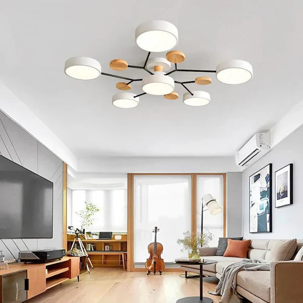 LED Deckenleuchte | Deckenlampe Wohnzimmer im Skandinavischen Design