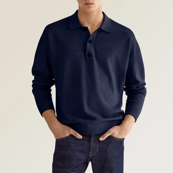 Langarm Poloshirt Herren | Bekleidung Herbst/Winter für Männer