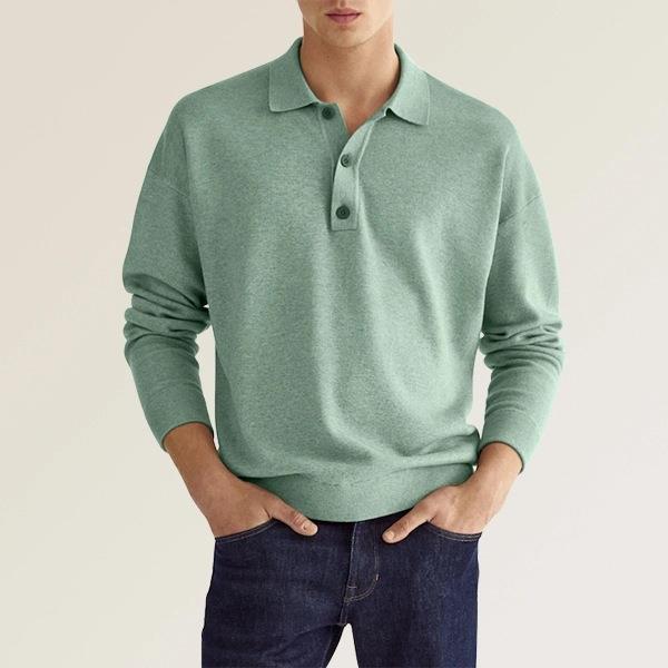 Langarm Poloshirt Herren | Bekleidung Herbst/Winter für Männer