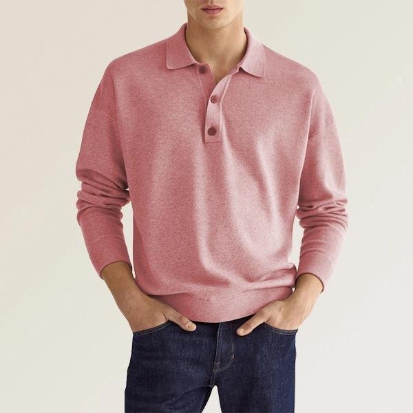 Langarm Poloshirt Herren | Bekleidung Herbst/Winter für Männer