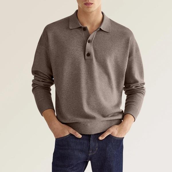 Langarm Poloshirt Herren | Bekleidung Herbst/Winter für Männer