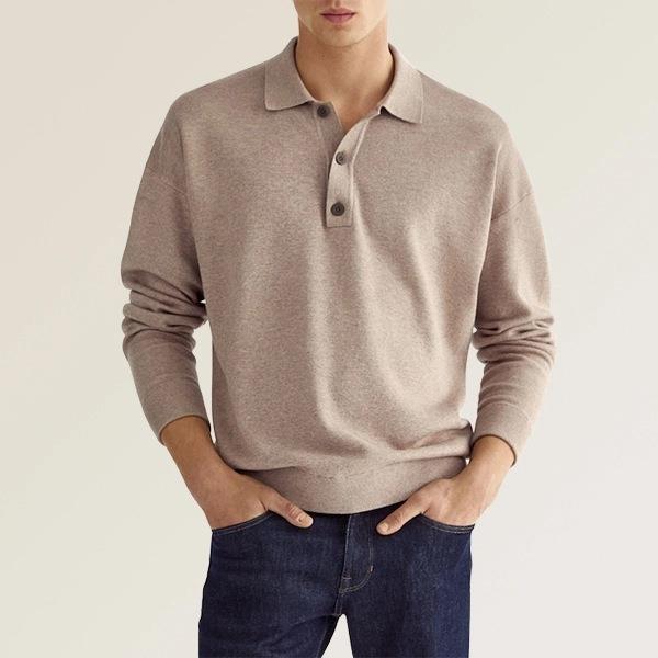 Langarm Poloshirt Herren | Bekleidung Herbst/Winter für Männer