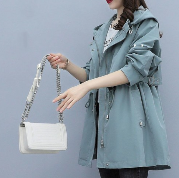 Langer Trenchcoat für Damen | Trenchcoats für Damen im Herbst und Frühling
