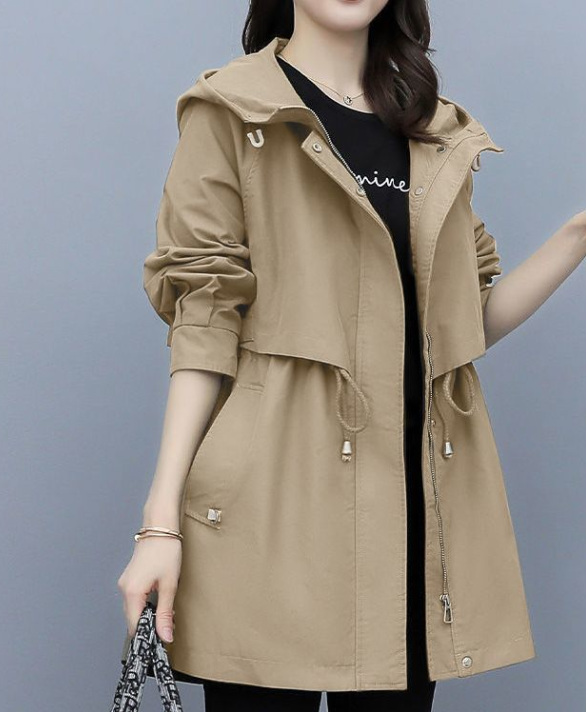 Langer Trenchcoat für Damen | Trenchcoats für Damen im Herbst und Frühling