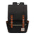Black with white zipper