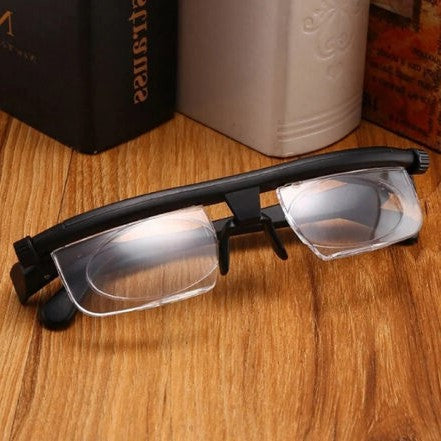 Lesebrille | Verstellbare Optik für Lesen und Fahren, Universell einsetzbar