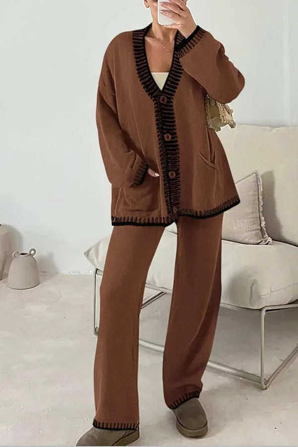 Loungewear Set | 2-teiliges Set für Damen für Freizeit und Zuhause
