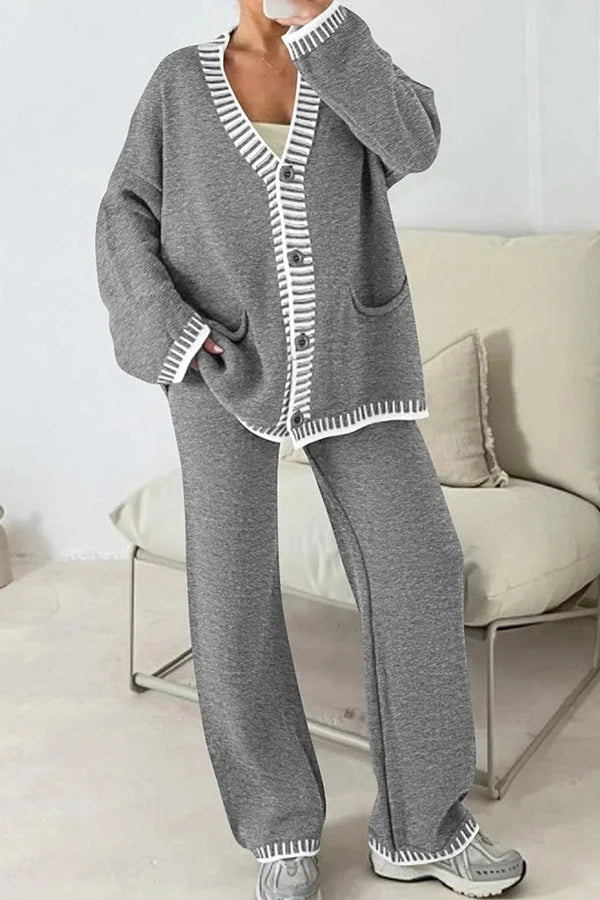 Loungewear Set | 2-teiliges Set für Damen für Freizeit und Zuhause