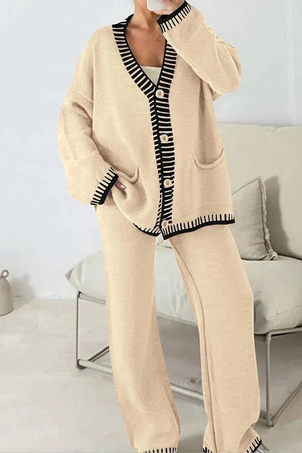 Loungewear Set | 2-teiliges Set für Damen für Freizeit und Zuhause