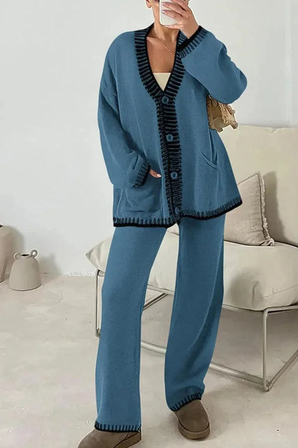 Loungewear Set | 2-teiliges Set für Damen für Freizeit und Zuhause