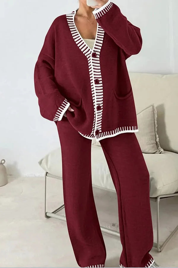 Loungewear Set | 2-teiliges Set für Damen für Freizeit und Zuhause