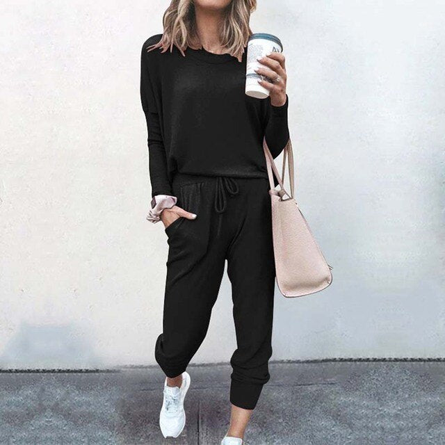 Loungewear Set | Damen Freizeitmode für Zuhause und unterwegs
