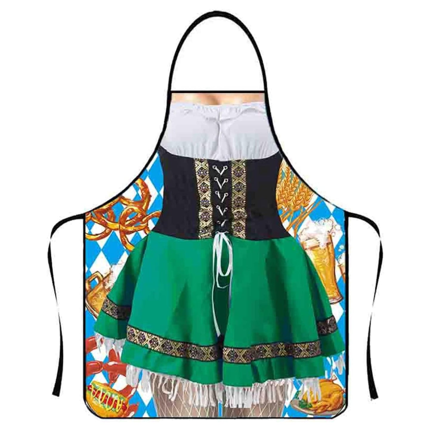 Lustige Oktoberfestschürzen – Trachtenlook | Perfekt für Paare mit Humor