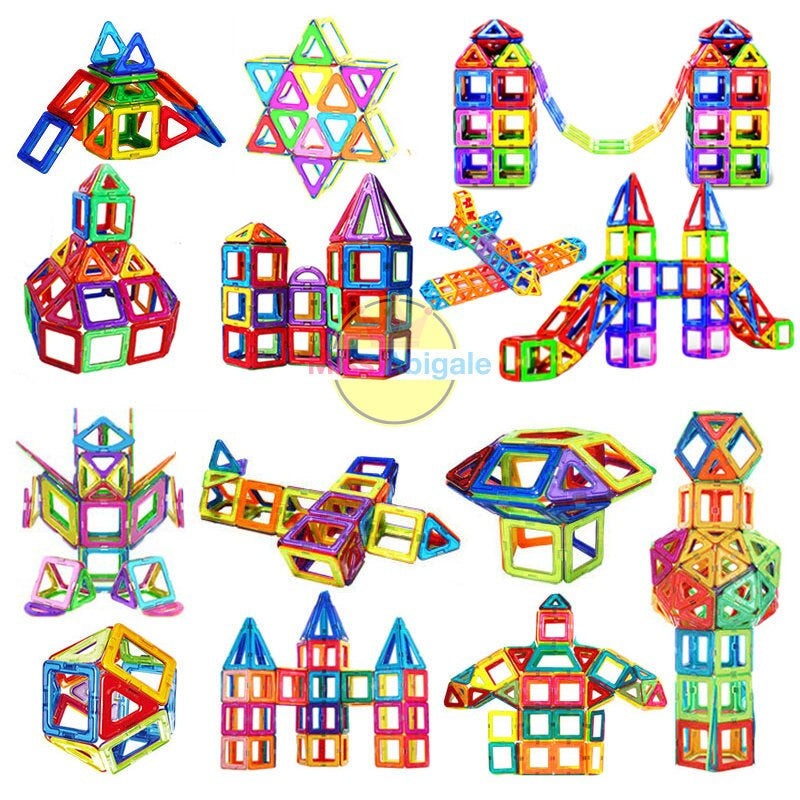 Magnetische Bausteine für Kinder – kreatives Spielzeug zur Förderung der Fantasie und Motorik