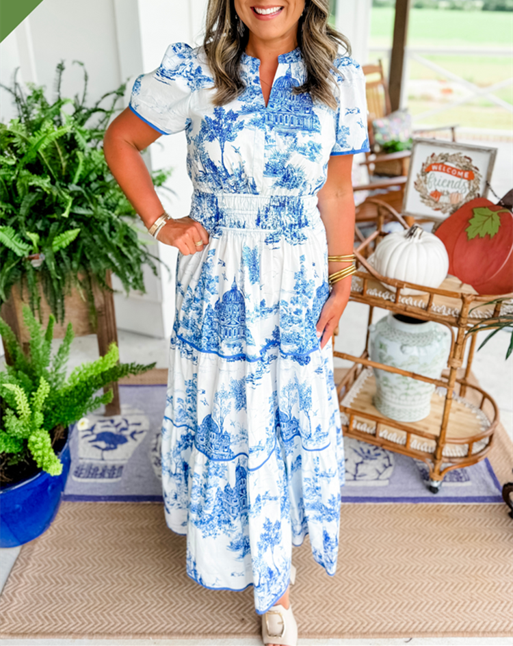 Maxi Kleid | Frühling Gartenpartys Damenmode