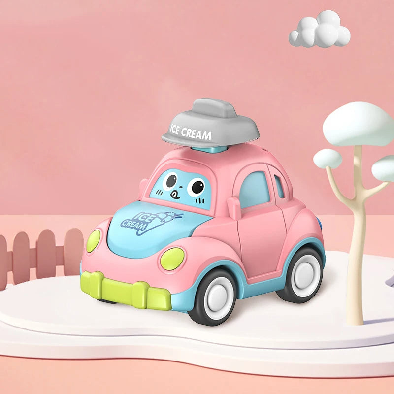 Mechanisch Aufziehbares Spielzeugauto für Kinder – Bunt und Sicher, Robustes Design, Ideal für Endloses Spielvergnügen