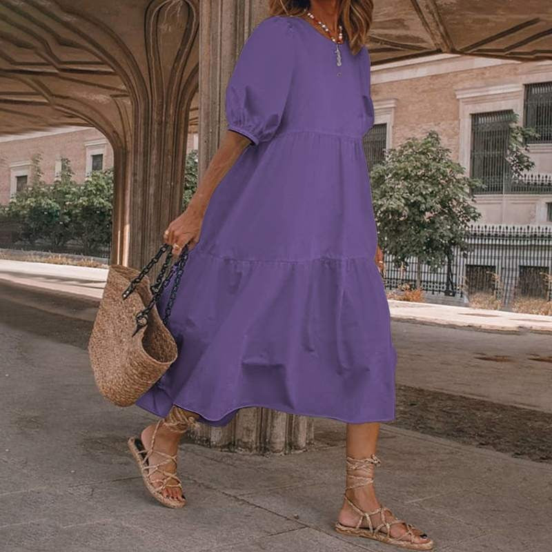 Midi Kleid | Kleider Damen Frühling/Sommer