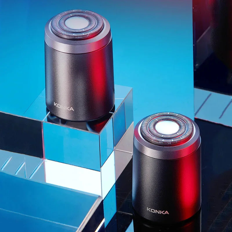 Mini-Elektrorasierer für Nass- und Trockenrasur – kompakt, tragbar