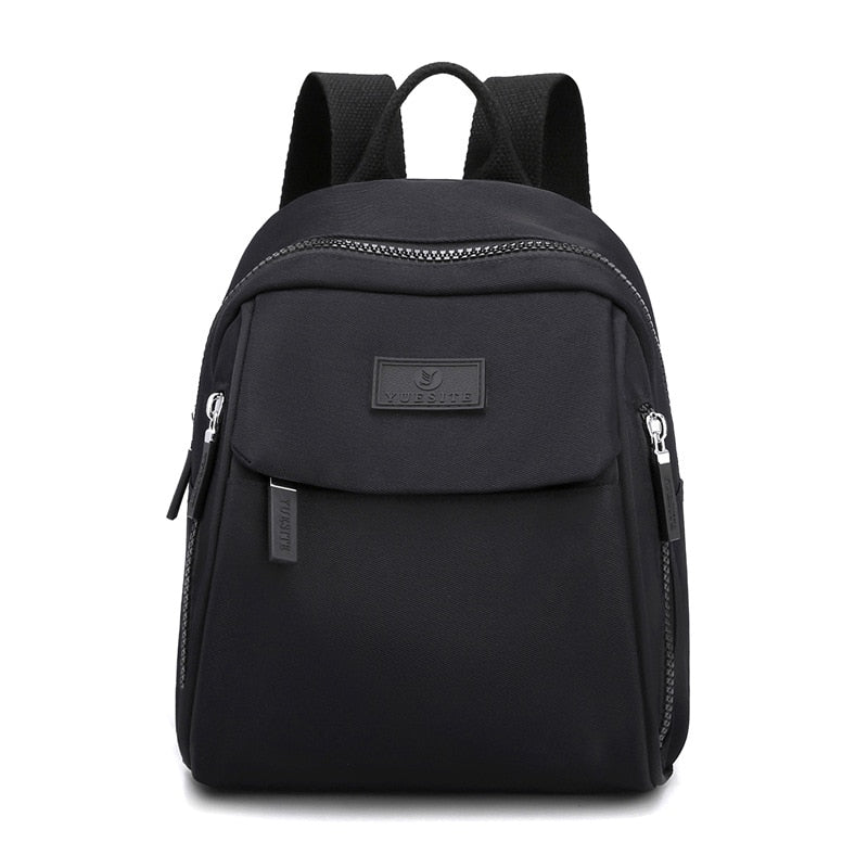 Mini Rucksack Damen – Leichter Tagesrucksack mit Mehreren Fächern und Verstellbaren Trägern – Ideal für Reisen und Schule