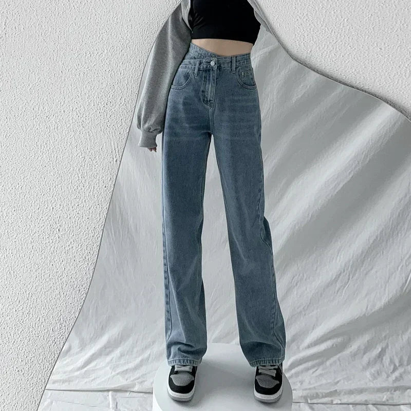 Mom-Jeans Damen | Hohe Taille für Alltag und Freizeit