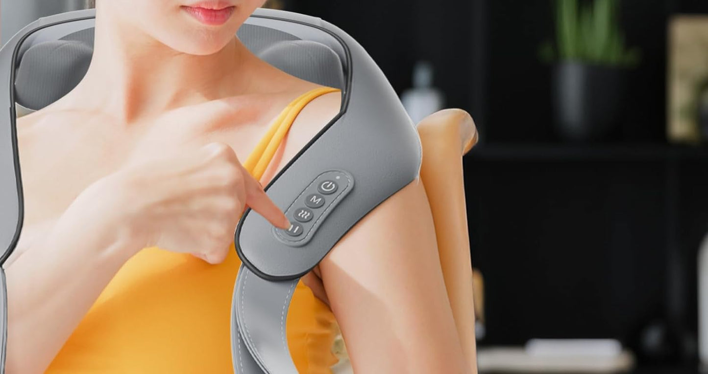 Nackenmassagegerät | Shiatsu Massagegerät Für Nacken, Rücken Entspannung Und Schmerzlinderung