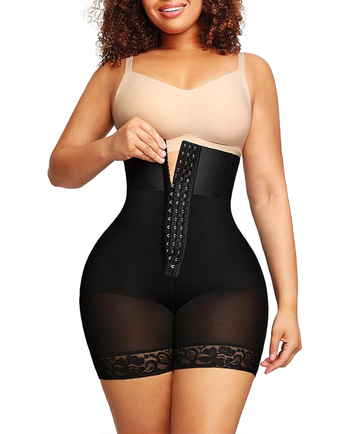 Nahtlose Body-Shaper-Shorts mit Bauch-weg-Effekt und Hüftformung – bequem und rutschfest, ideal für den Alltag und besondere Anlässe.