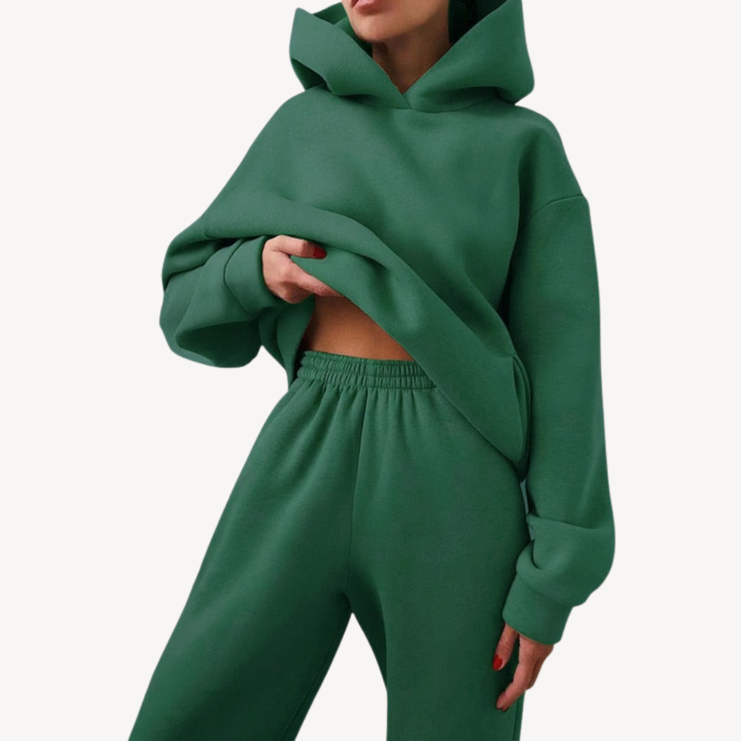 Oversized Hoodie und Jogger Set | Damenmode für Freizeit und Entspannung