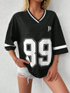 Oversized Varsity Shirt | Sportshirt Damen | Ganzjährig Freizeitmode