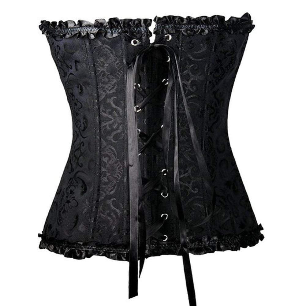 Retro Korsett mit Knochen für Damen – Verstellbarer Taillentrainer für skulptierte Silhouette