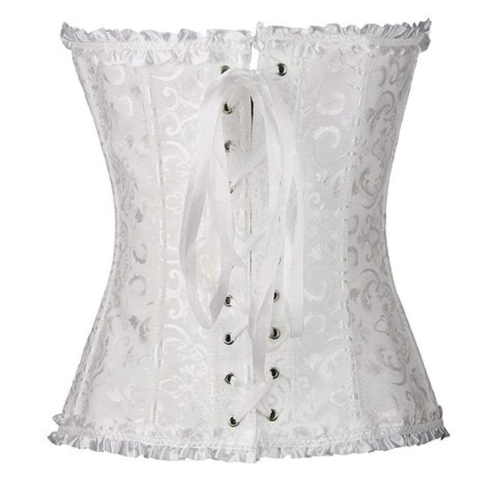 Retro Korsett mit Knochen für Damen – Verstellbarer Taillentrainer für skulptierte Silhouette