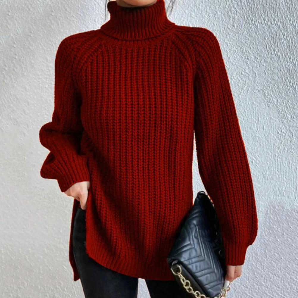 Rollkragenpullover Damen | Herbst/Winter Damenmode für Stil und Komfort