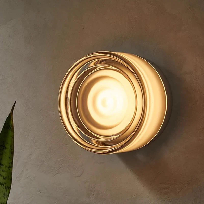 Runde Wandleuchte | Moderne Wandlampe für stilvolle Innenräume