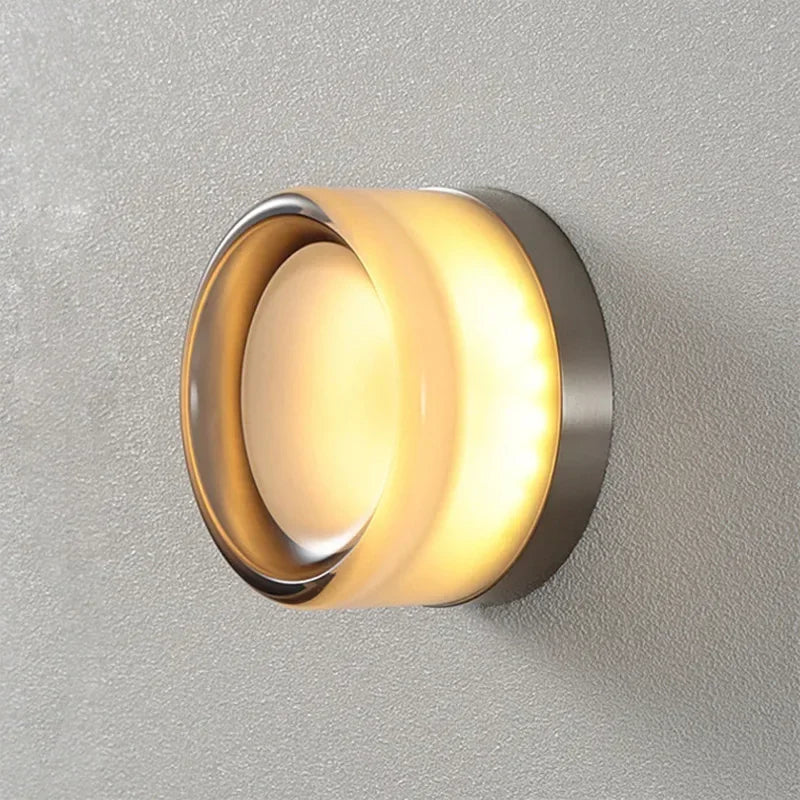 Runde Wandleuchte | Moderne Wandlampe für stilvolle Innenräume