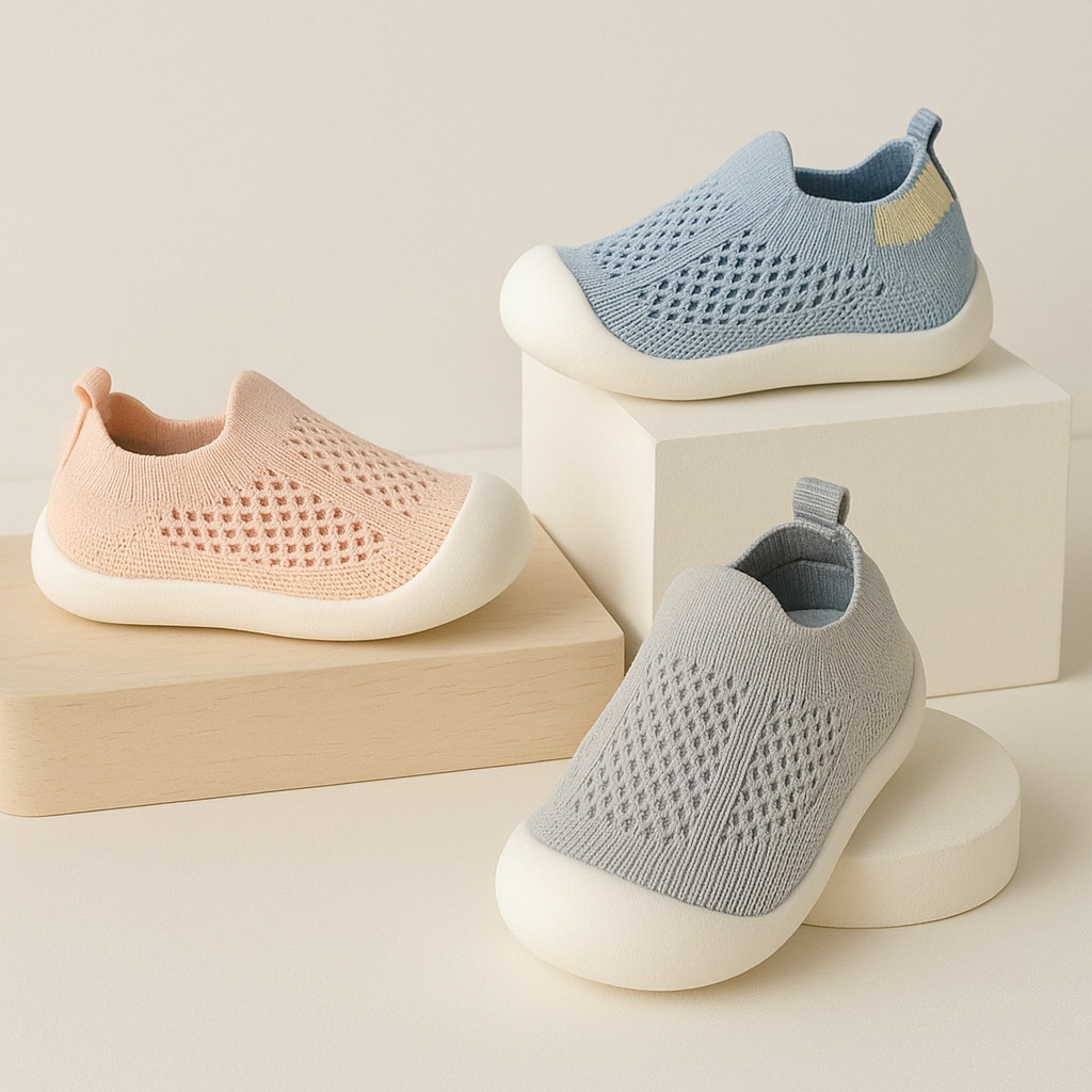 Rutschfeste Kinderschuhe für Jungen und Mädchen – Bequeme Sneakers mit Atmungsaktivem Material und Optimalem Halt