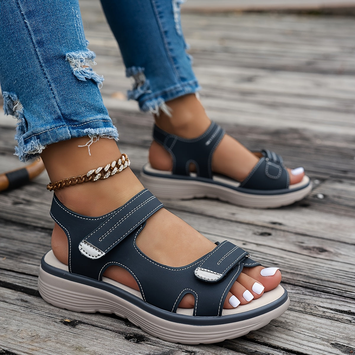 Sandalen Damen | Plateau Sandalen für Sommer Schuhe