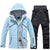 Bleu clair / noir